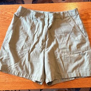 Jones New York Olive Utility Shorts